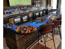 Барная стойка из смолы и слэбов-foto8