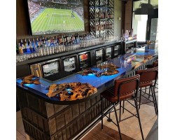 Барная стойка из смолы и слэбов-foto7