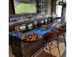 Барная стойка из смолы и слэбов-foto6