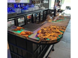 Барная стойка из смолы и слэбов-foto3