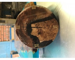 Часы из эпоксидной смолы резин арт-foto3