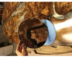 Часы из эпоксидной смолы резин арт-foto2