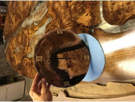 Часы из эпоксидной смолы резин арт-foto2