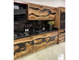 Кухонные фасады из эпоксидной смолы на кухню