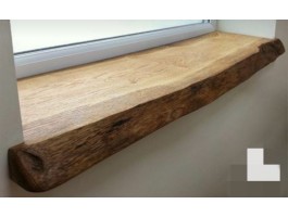 Подоконник из массива дерева