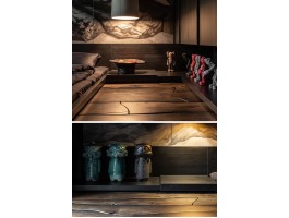 Полы из слэбов дуба карагача-foto2