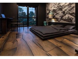 Полы из слэбов дуба карагача-foto3