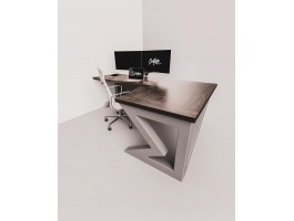 стол лофт из профильной трубы-foto5