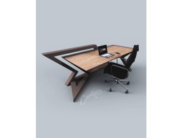 стол лофт из профильной трубы-foto3