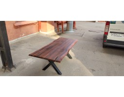 Стол лофт из термодревесины дуба-foto5