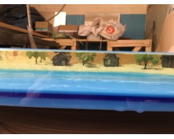 Дизайнерская барная стойка из смолы и слэбов-foto8