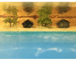 Дизайнерская барная стойка из смолы и слэбов-foto3