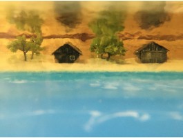 Дизайнерская барная стойка из смолы и слэбов-foto3