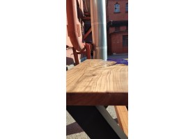 Синий эпоксидный стол река -foto10