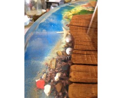 Круглый стол река из эпоксидной смолы-foto2