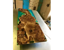 Дизайнерская барная стойка река со мхом-foto4