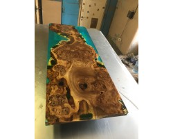 Дизайнерская барная стойка река со мхом-foto12