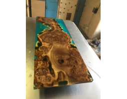 Дизайнерская барная стойка река со мхом-foto12