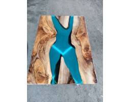 Эпоксидный стол река из американского ореха-foto9