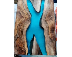 Эпоксидный стол река из американского ореха-foto10