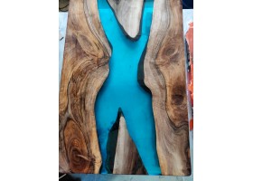 Эпоксидный стол река из американского ореха-foto10