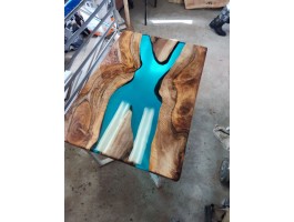 Эпоксидный стол река из американского ореха-foto11