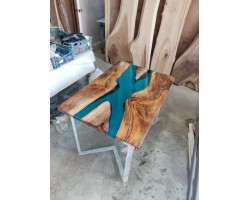 Эпоксидный стол река из американского ореха-foto13