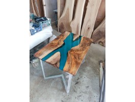 Эпоксидный стол река из американского ореха-foto13