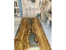 Эпоксидный стол река из слэбов в гостиную-foto9