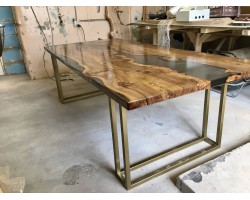 Эпоксидный стол река из слэбов в гостиную-foto8