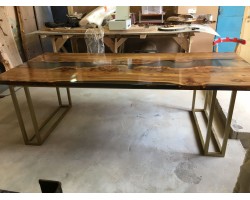 Эпоксидный стол река из слэбов в гостиную-foto4