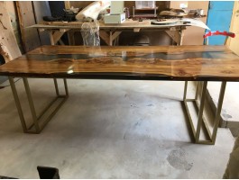 Эпоксидный стол река из слэбов в гостиную-foto4