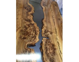 Эпоксидный стол река из слэбов в гостиную-foto10