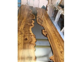 Эпоксидный стол река из слэбов в гостиную-foto7