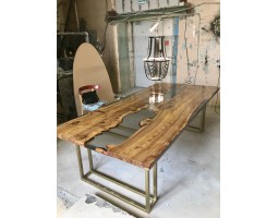 Эпоксидный стол река из слэбов в гостиную-foto5