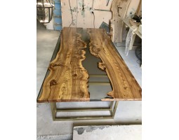 Эпоксидный стол река из слэбов в гостиную-foto6