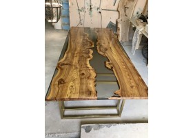 Эпоксидный стол река из слэбов в гостиную-foto6