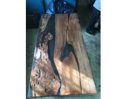 эпоксидный стол река из слэбов короеда -foto2