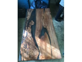 эпоксидный стол река из слэбов короеда -foto2