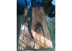 эпоксидный стол река из слэбов короеда -foto2
