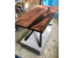 эпоксидный стол река из слэбов короеда -foto3