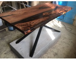 эпоксидный стол река из слэбов короеда -foto4
