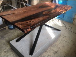 эпоксидный стол река из слэбов короеда -foto4