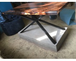 эпоксидный стол река из слэбов короеда -foto6