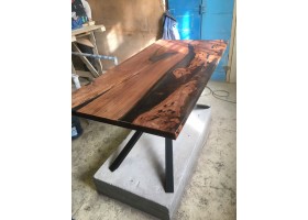 эпоксидный стол река из слэбов короеда -foto7
