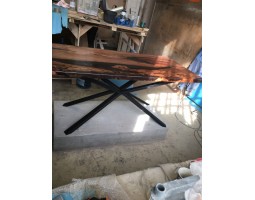 эпоксидный стол река из слэбов короеда -foto8