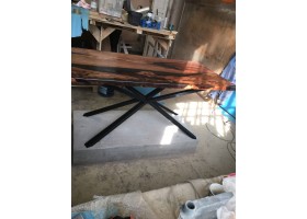 эпоксидный стол река из слэбов короеда -foto8