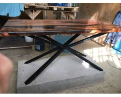 эпоксидный стол река из слэбов короеда -foto9