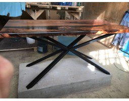 эпоксидный стол река из слэбов короеда -foto9