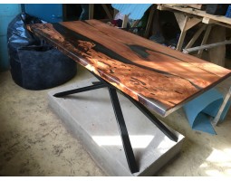 эпоксидный стол река из слэбов короеда -foto10